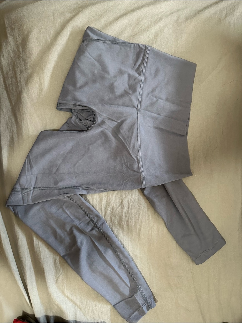 PARAGON Light Gray High-Waist Active Leggings